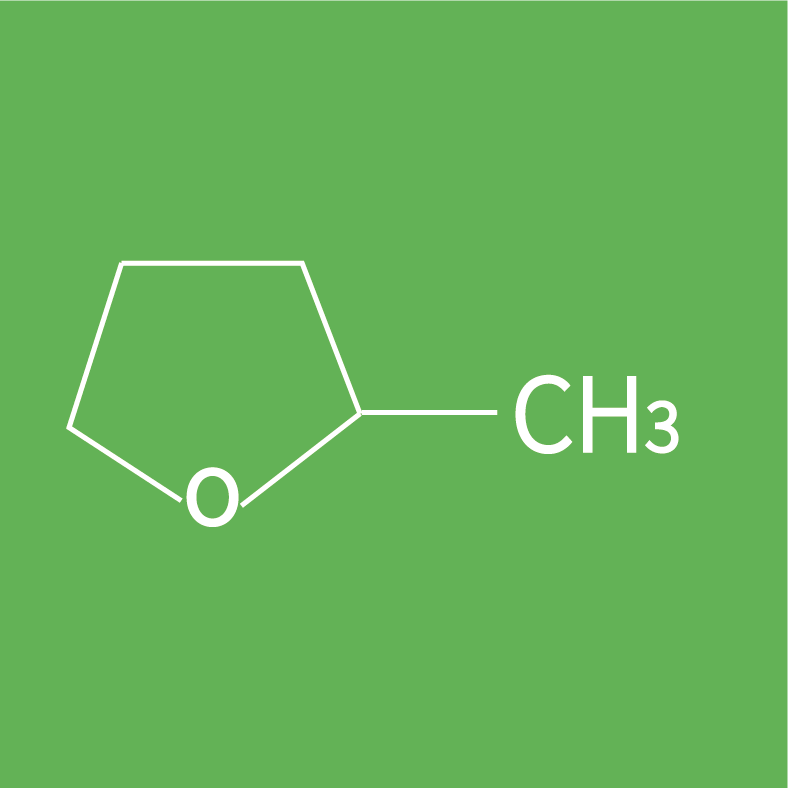 Жоғары қайнау температурасы 2-метилтетрагидрофуран